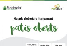 Modificación de los horarios de los patios abiertos