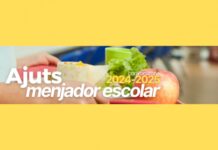 Las ayudas de comedor escolar para el curso 2024-2025 se podrán tramitar del 15 al 29 de mayo