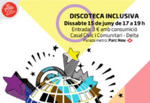 El próximo sábado, 15 de junio, nueva edición de la discoteca inclusiva de El Prat