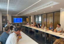 La reunión con las direcciones evidencia la relación frecuente y estable entre la ciudad y los centros educativos