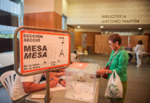 La participación en las elecciones al Parlamento Europeo en El Prat, a las 14 h, ha sido del 26,13%