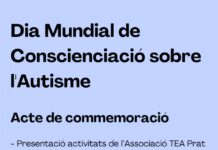 El Prat conmemora el Día Mundial del Autismo con un día informativo