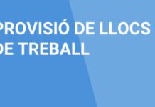 Información sobre los procesos y las personas que han tomado los trabajos