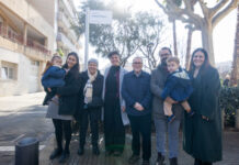El pintor Josep Bages será recordado en los jardines frente a la Torre Muntadas, que desde hoy llevan su nombre