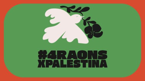#4Razones por Palestina